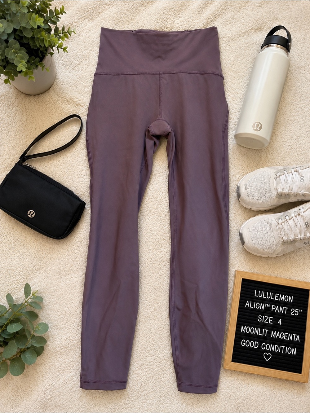 lululemon athletica Align™ High-Rise 25" Leggings — Moonlit Magenta